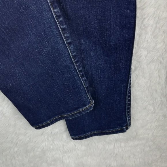 Madewell Womens Jeans 10" High Rise‎ Skinny Blue Denim Dark Wash Stretch 23 - Picture 5 of 12